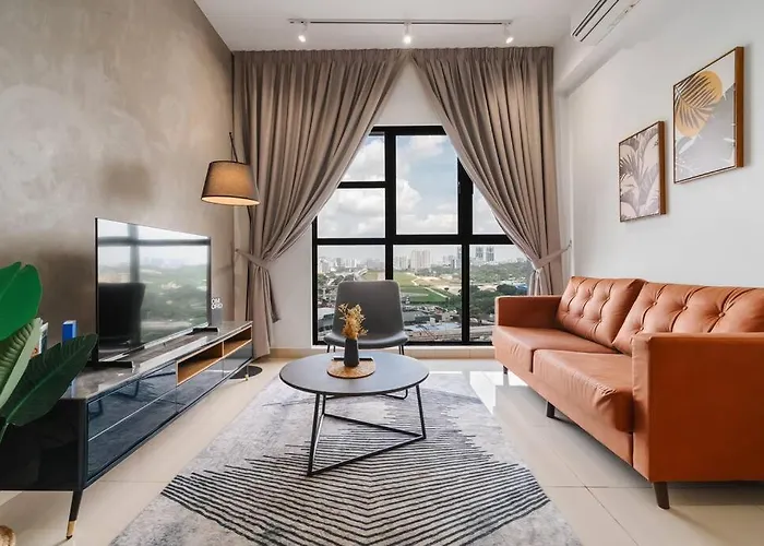 Trion Kl Modern Netflix 2Bedroom 6Pax